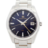 Seiko Grand GMT 50th Anniversary SBGN009 9F86-0AD0 Navy Dial Men's Watch — Good