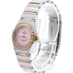 OMEGA Constellation My Choice Diamond MOP Dial Watch 1368.73 Polished — Very Good