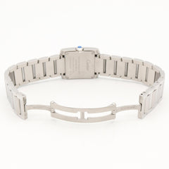 Cartier Tank Française SM Watch, Stainless Steel, Ladies, Silver Tone, WSTA0065 — Very Good