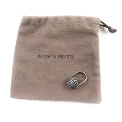 BOTTEGA VENETA 925 Ball Ring, Silver, Size 9 (equivalent to Japanese size), Comes with dust bag, Made in Italy, Weight: 11.42g, Women's — Like New