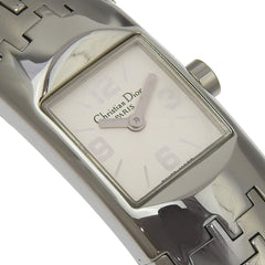 Dior Diophyllic Watch D96-100 Stainless Steel Quartz Analog Display White Dial Ladies — Very Good