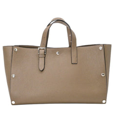 HERMES Sac Vello handbag, Taurillon Clemence leather, women's, Etoupe — New - Store Return