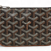 Goyard Senna Mini Pouch Multi-Case SENAT2MINTY01CL03P Black Natural Unused — New - Store Return