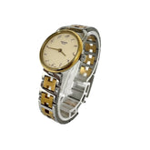 HERMES Arceau Stainless Steel GP Quartz Wristwatch, Silver/Gold, 21563 — Good