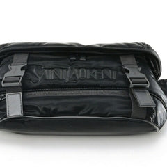 Saint Laurent body bag, model 758258, nylon, black — Like New