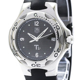 TAG HEUER Kirium Titanium Rubber Quartz Mens Watch WL1180 (外装仕上げ済み) — Very Good