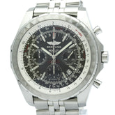 BREITLING Bentley Motors Steel Automatic Mens Watch A25363 Polished — Very Good