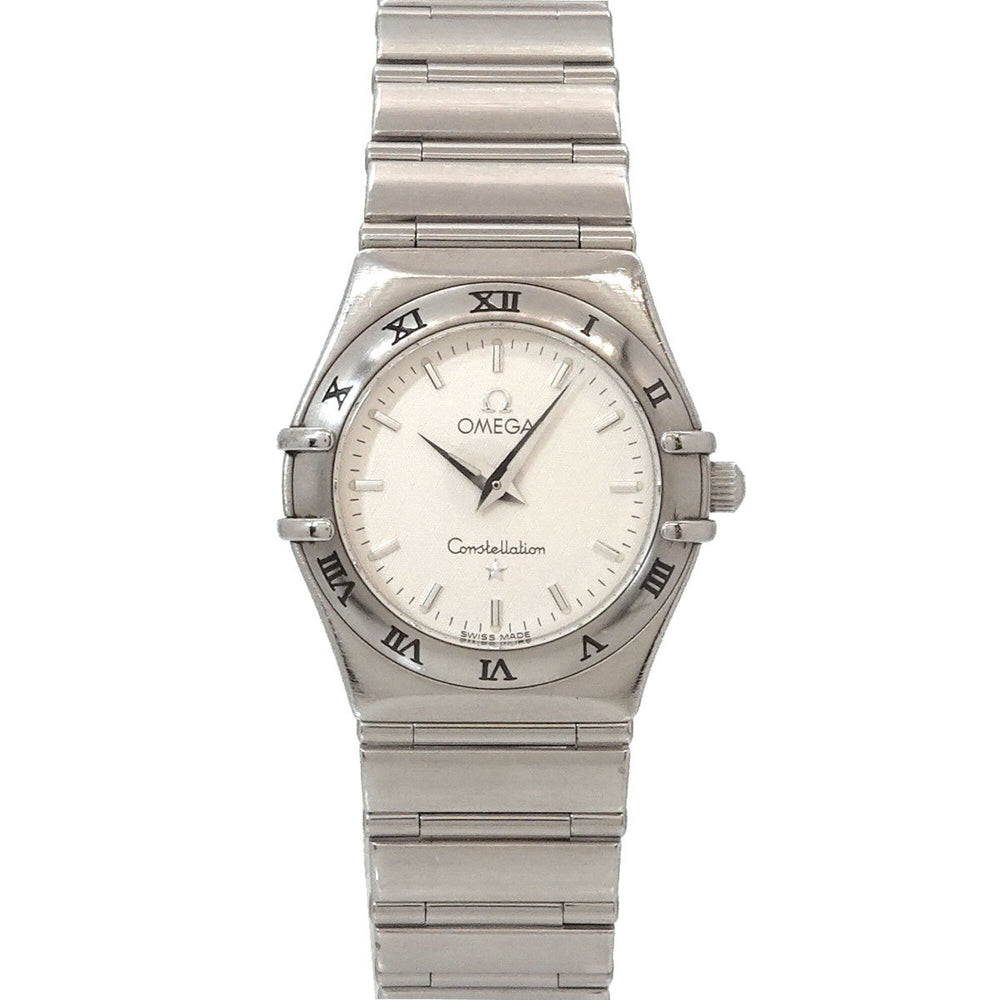 Omega Constellation 1572 30 Ladies' Watch, Silver, Quartz Watch — Very Good