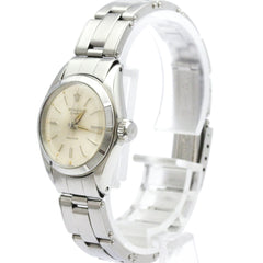 ROLEX Oyster Precision 6411 Steel Hand-winding Ladies Watch Vintage — Good