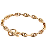 Hermes Chaine d'Ancre TPM 26-link bracelet, 18K pink gold, women's — Like New