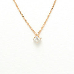 Louis Vuitton LV Diamond Star Pendant Necklace Q03842, 18K Pink Gold, Diamond, 42.5 cm — Like New