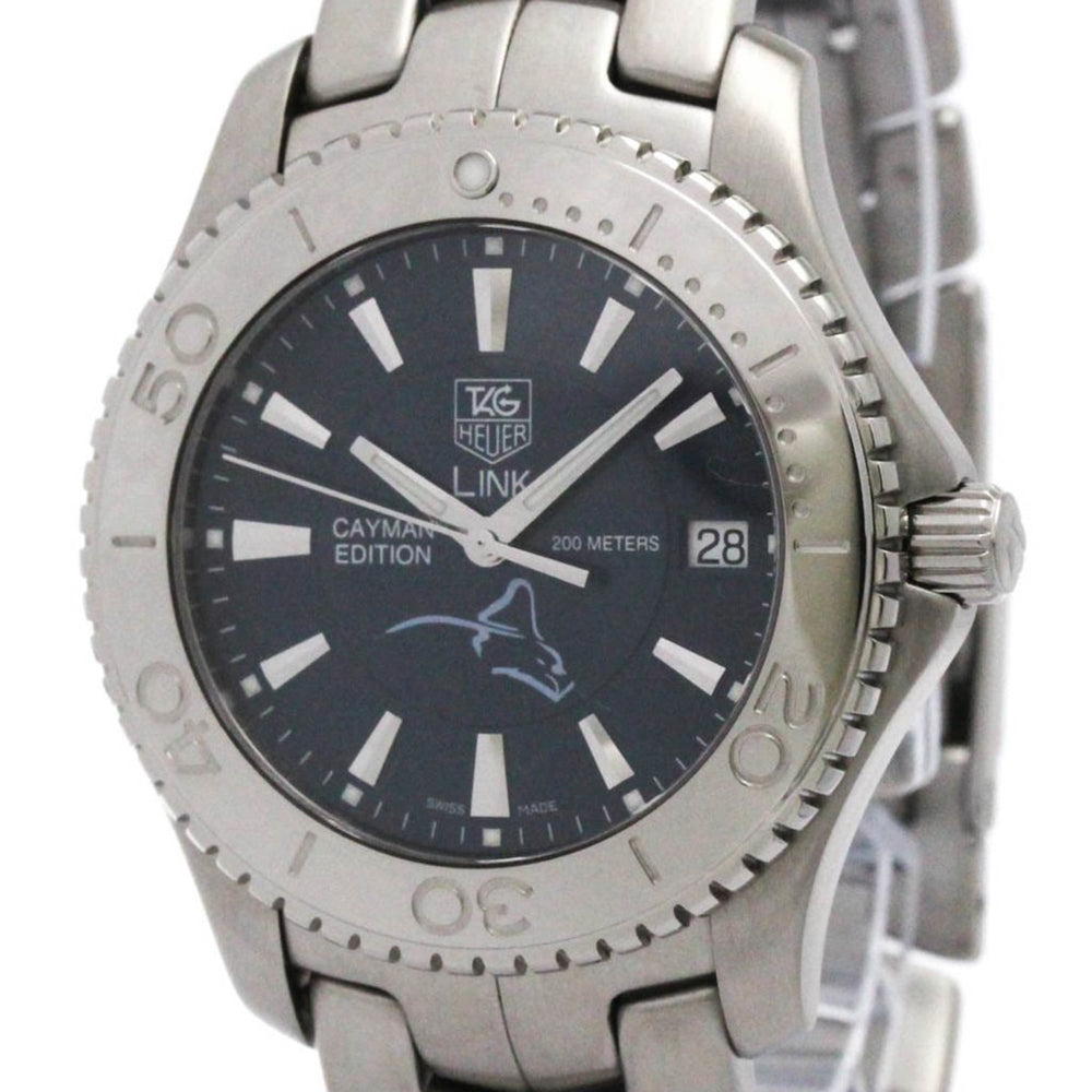 TAG HEUER Link Cayman Islands Edition LTD Watch WJ111E Polished — Very Good