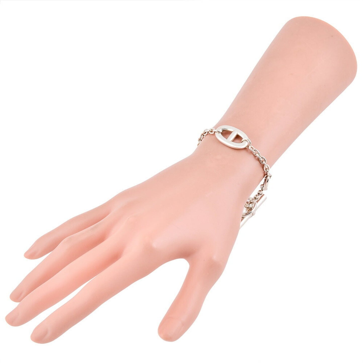 Hermes Hermès Chaine d'Ancre Farandole LG Bracelet, SV925, 25.9g, 17cm