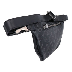 LOUIS VUITTON M46035 Monogram Eclipse Discovery Bumbag PM Body Bag Men's — Like New