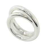 HERMES Vertige Ring #55 Ag925 (Margiela style ring, men's/women's, T6180) — Like New