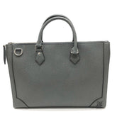 LOUIS VUITTON M30856 Taiga Slim Briefcase, 2-Way Bag, Shoulder Business Leather, Men's, Gracie Gray, Like New — Like New
