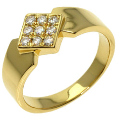 Christian Dior Dior Diamond Ring, 18K Yellow Gold, Women's — Like New