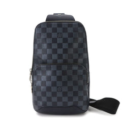 Louis Vuitton Damier Infini Avenue Sling Handbag, Navy, N40303 — Like New