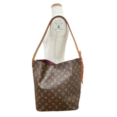 LOUIS VUITTON M12926 All In GM Monogram Canvas with Leather Accents Bucket Bag Shoulder Pouch, Brown, Women's, Dust — Like New