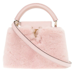 Louis Vuitton Capucines Mini IC Mink Pink Handbag LV 0153 LOUIS VUITTON — Like New