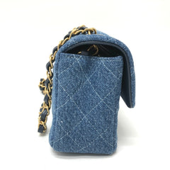 CHANEL Chanel Matelasse Gradient Shoulder Bag Denim Women's Blue — New - Store Return