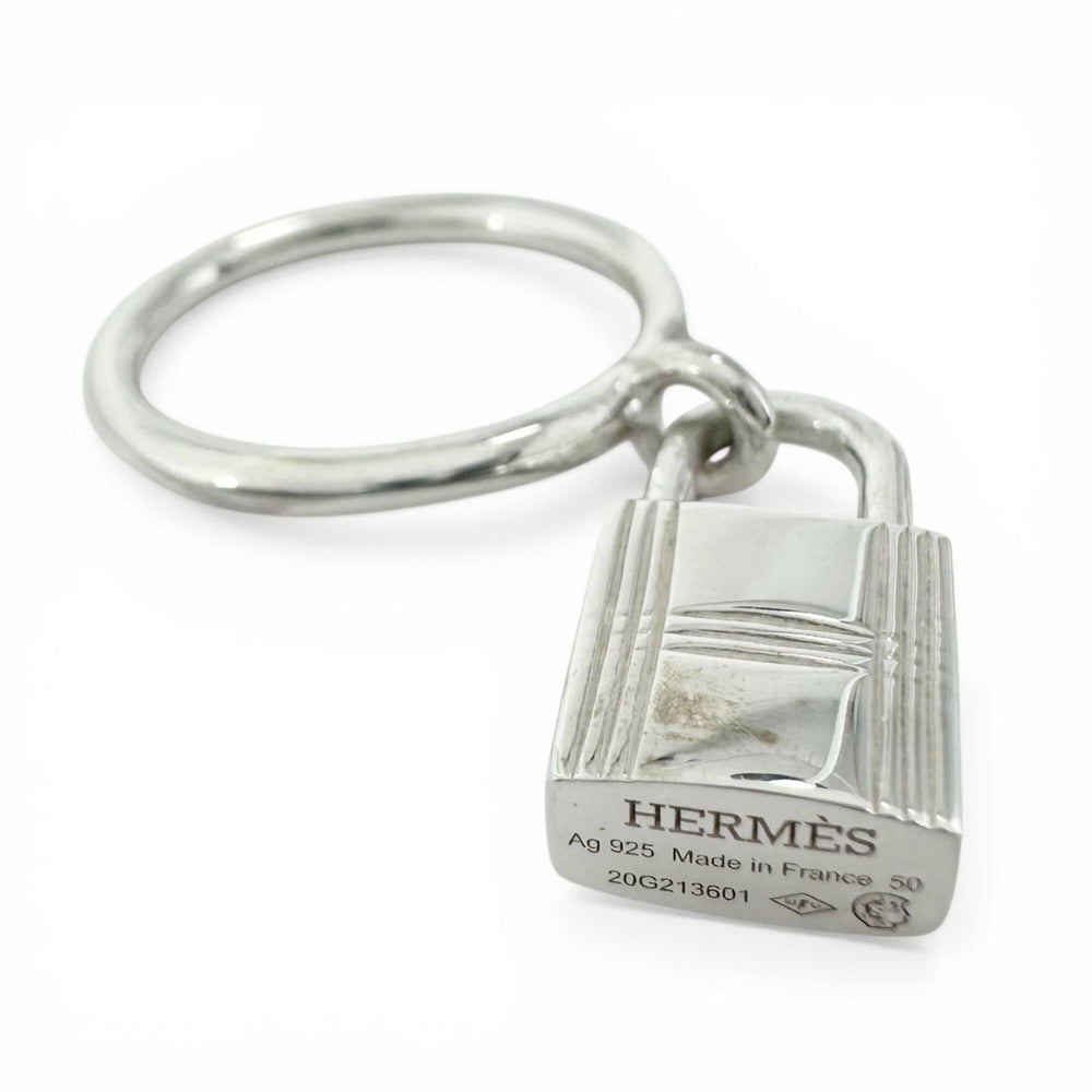 HERMES (Hermes) 2020 Amulette Cadena AG925 Ring, Silver 50, Made in France, Weight 5.5g, Women's — Like New