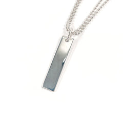 GUCCI Plate Double Ball Chain Necklace 010595 09840 0006, Sterling Silver 925, Unisex — Like New