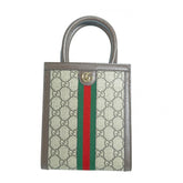 GUCCI Shoulder Bag GG Supreme Ophidia Canvas 772317 Beige — Like New