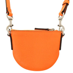 Unused Gucci logo 821831 leather orange micro mini shoulder bag 1477GUCCI — New - Store Return