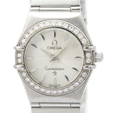 OMEGA Constellation Diamond MOP Dial Steel Quartz Ladies Watch 1466.31 Polished — Very Good