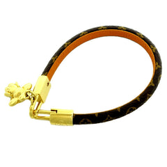 Louis Vuitton Bracelet Vivienne Women's M6773F Monogram Brown — Like New