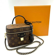 Louis Vuitton LOUIS VUITTON Monogram Reverse Vanity NV PM M47128 Chain Shoulder Bag — Like New