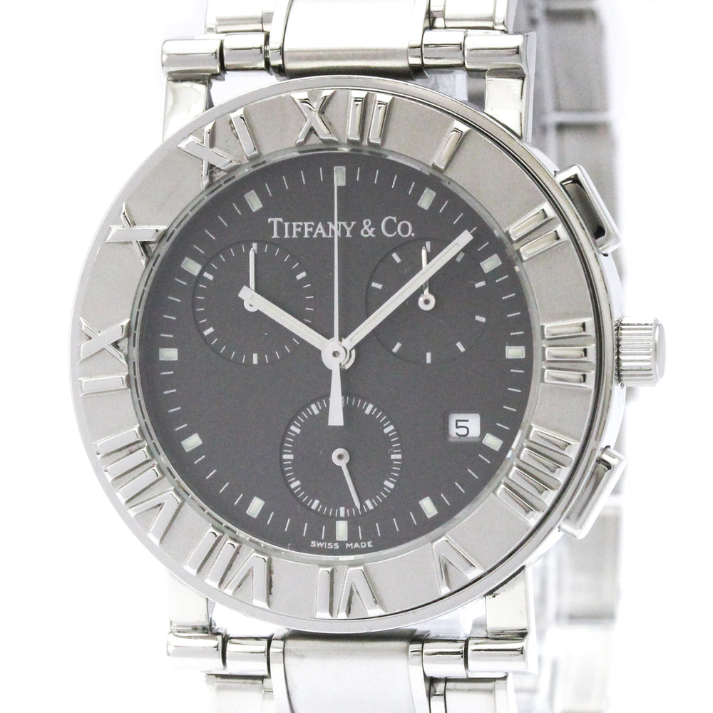 TIFFANY Atlas Chronograph Quartz Watch Z0002.32.10A11A00A Polished — Very Good