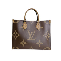 Louis Vuitton LOUIS VUITTON Tote Bag Handbag Monogram Giant Reverse OnTheGo MM M45321 Brown — Like New