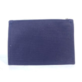 HERMES Hermes Flat Yachting PM Multi-Pouch Pouch Cotton Men's Women's Navy E-240920-6 — Like New
