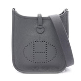 Hermes Evelyne Amazon TPM Gris Misty Shoulder Bag/Handbag, Leather, Taurillon Clemence, Women's, Gray — New - Store Return