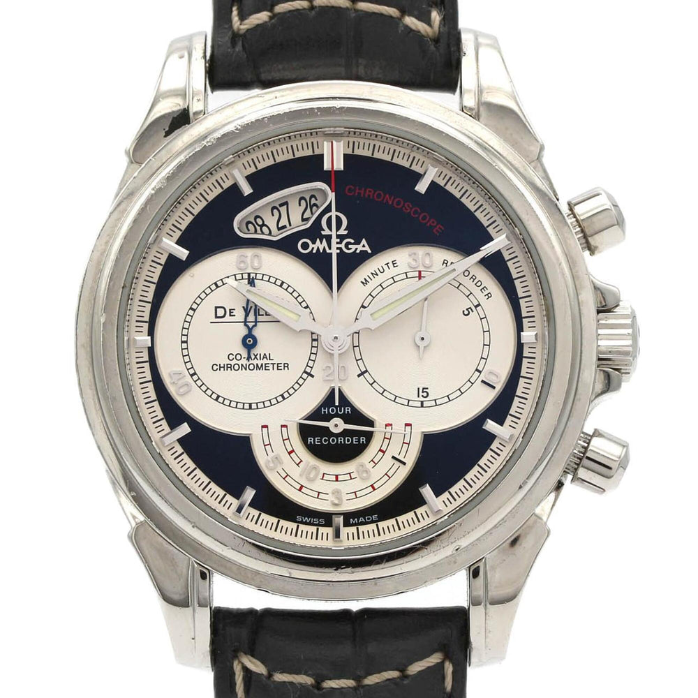 Omega De Ville Co-Axial Chronoscope 4850.50.31 Stainless Steel Automatic Watch — Good