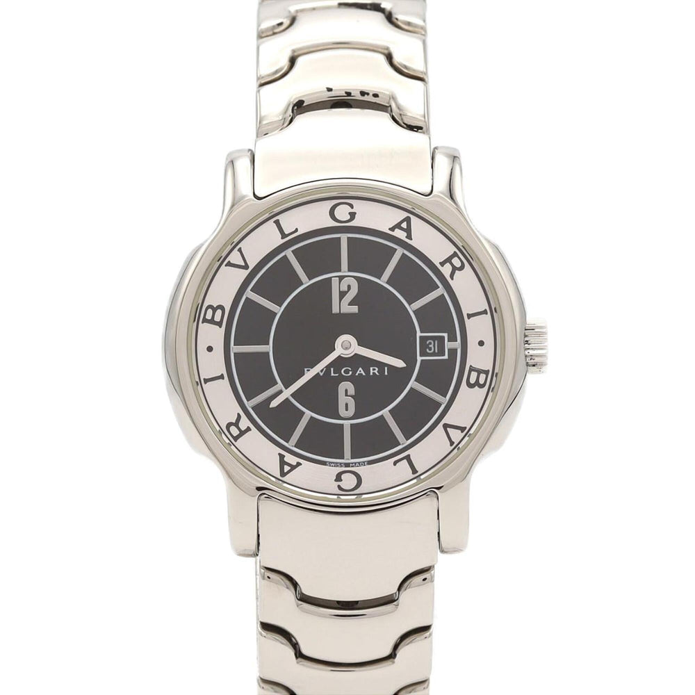 Bulgari Solotempo ST29S ST29BSSD Stainless Steel Quartz Watch — Very Good