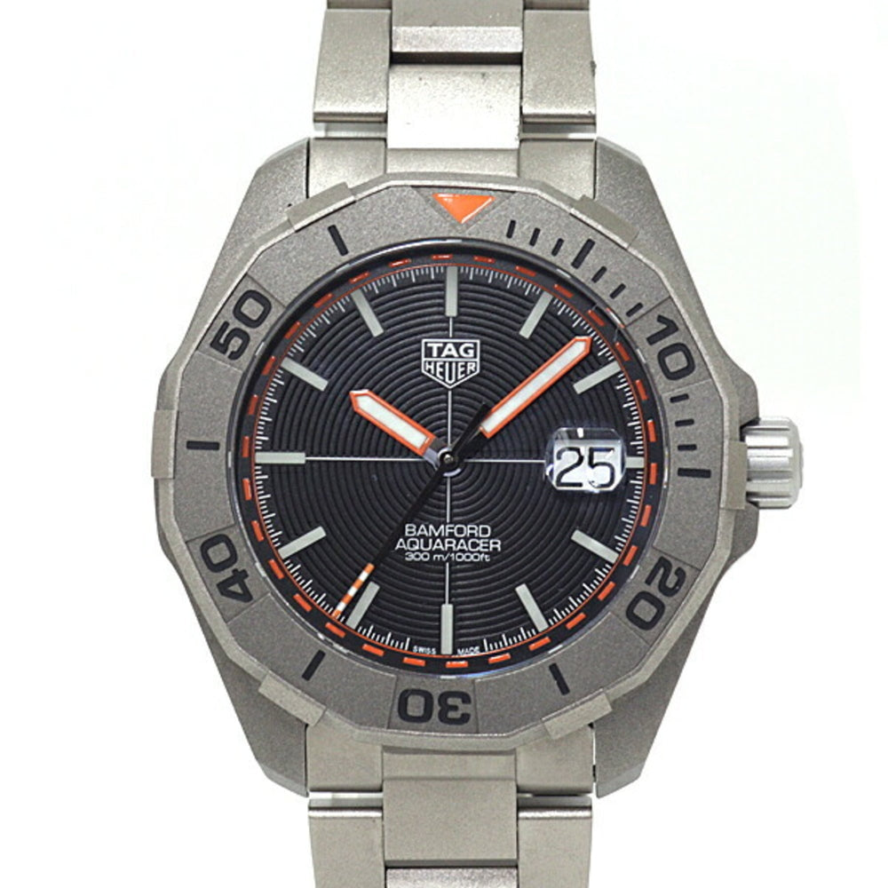 TAG Heuer Aquaracer Date x Bamford Limited Edition WAY208F, Black Dial, Automatic Movement, Refurbished — Very Good
