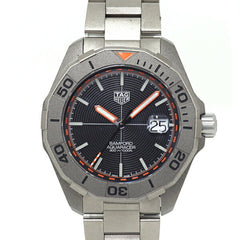 TAG Heuer Aquaracer Date x Bamford Limited Edition WAY208F, Black Dial, Automatic Movement, Refurbished — Very Good