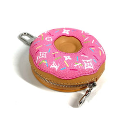 LOUIS VUITTON M02549 Monogram Donut Bag Charm - LV Charm, Keychain Leather Canvas, Men's/Women's, Pink, Like New — Like New