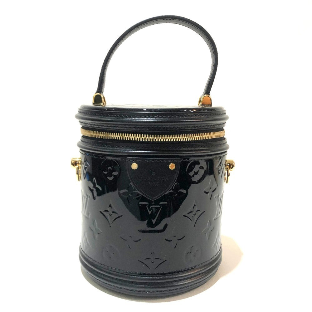 LOUIS VUITTON M53997 Monogram Vernis Cannes PM Handbag Women's Noir Black — New - Store Return