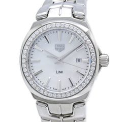 TAG Heuer Link Diamond WBC1314.BA0600 Women's Watch, Stainless Steel, 40439 — Very Good