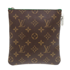 Like new Louis Vuitton Golf Accessory Pouch Monogram GI1298 Brown 0712 LOUIS VUITTON — Like New
