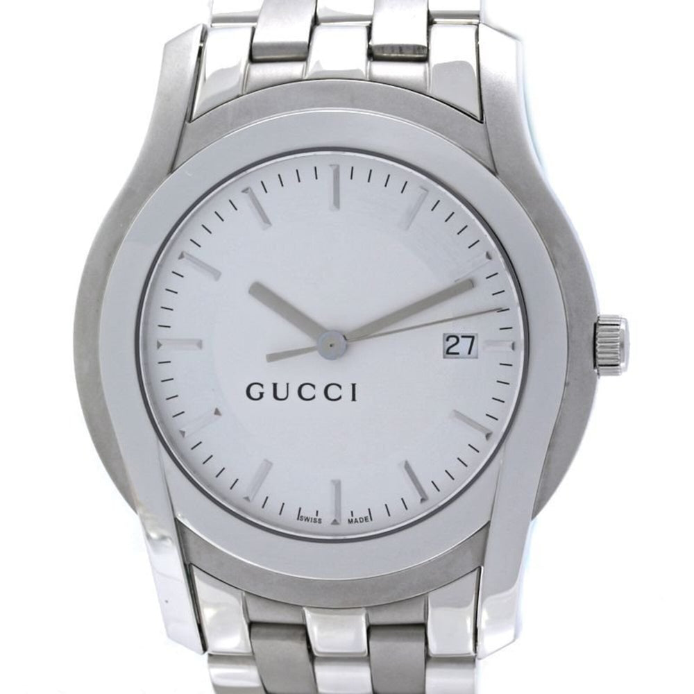 GUCCI G-Class YA055212 5500XL Men's Watch, Stainless Steel, 40570 — Very Good