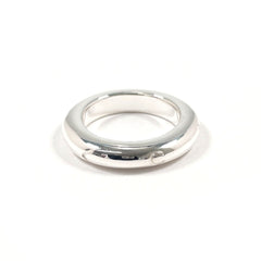 CHANEL logo vintage ring, sterling silver (925), size 12.5cm, women's — Like New