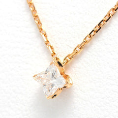 Louis Vuitton LV Diamond Star Pendant Necklace Q03842, 18K Pink Gold, Diamond, 42.5 cm — Like New