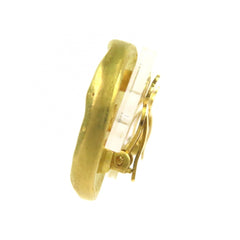 CHANEL Vintage 1994 94P Coco Mark Round Earrings (Pair) Gold Made in France Women's — Like New