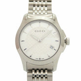 Like new Gucci G-Timeless 126.5 stainless steel silver quartz watch 1757GUCCI — Like New
