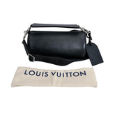 Louis Vuitton Soft Polochon PM Epi Leather Handbag, M24324, Black — Like New
